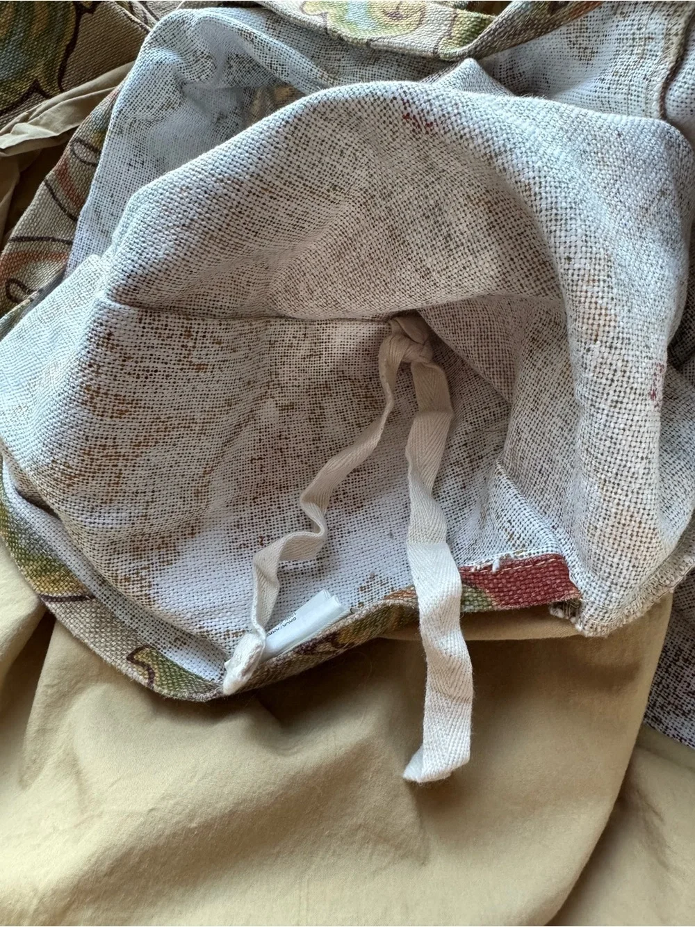 Pottery Barn Simone KING Linen Cotton Duvet Cover + (2) Standard Shams